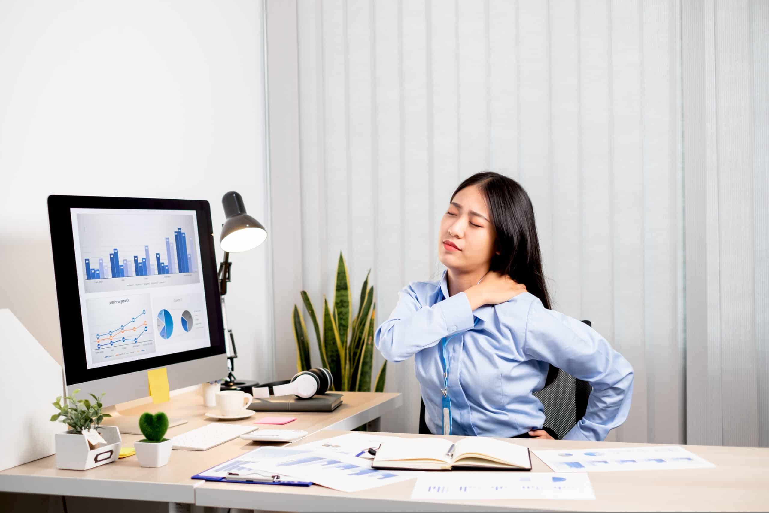 ออฟฟิศซินโดรม - ลุ่มอาการปวดกล้ามเนื้อและเยื่อพังผืด