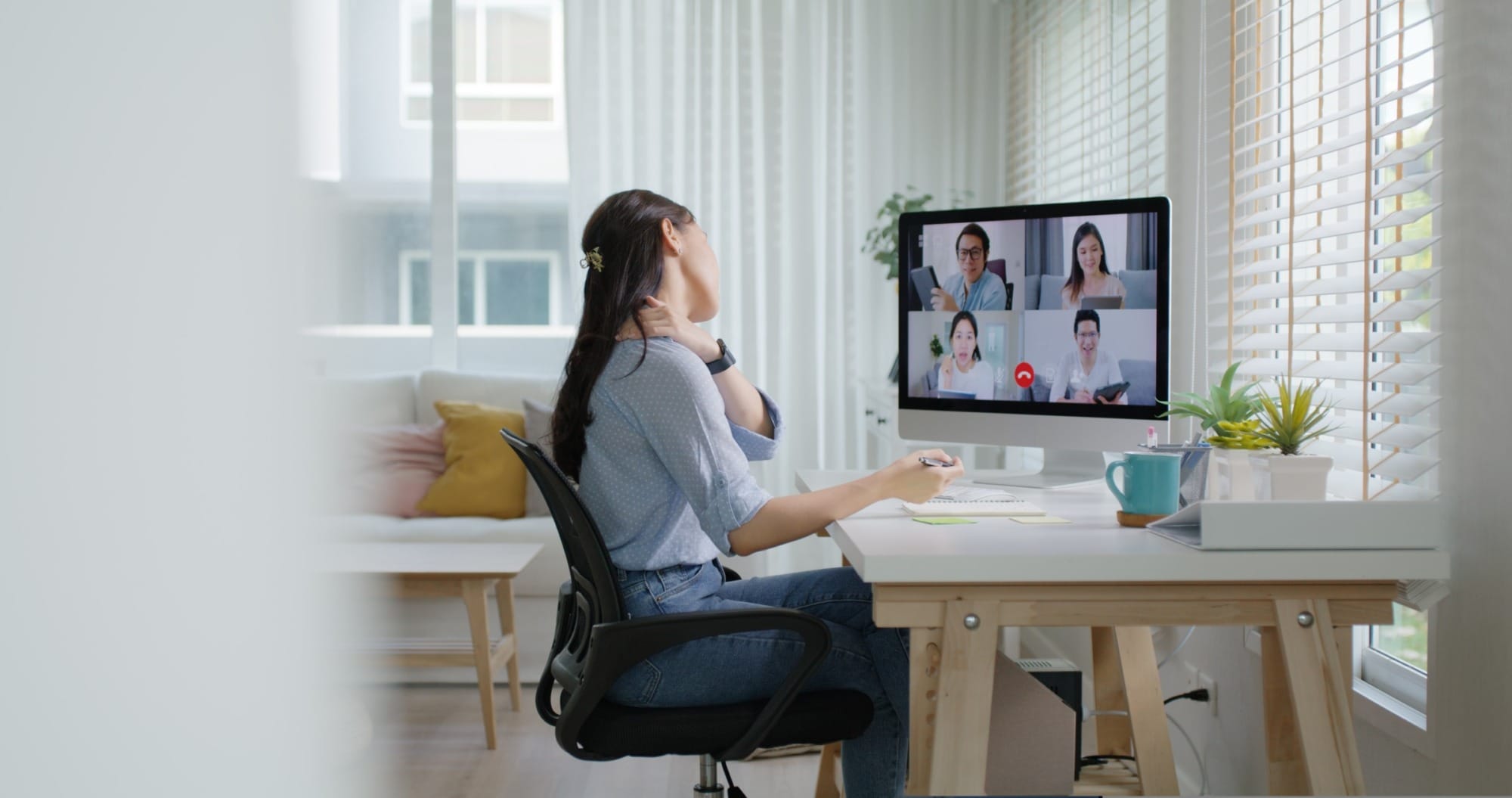 ออฟฟิศซินโดรม ปวดคอ บ่า ไหล่